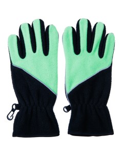 Перчатки трикотажные для мальчиков светло зеленый черный 16 128 140 см Playtoday