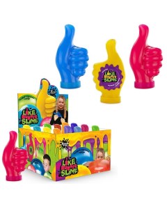 Лизун Вязкая масса Надувай огромные пузыри серии Like Bubble Slime АльянсТрест Danko toys