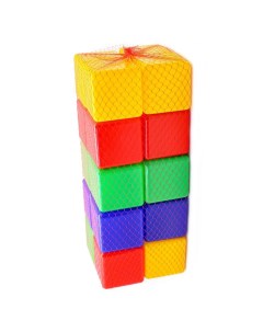 Набор кубиков в сетке 20 шт Новокузнецк Фабрика детской игрушки