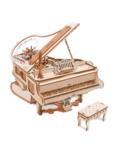 Конструктор музыкальная шкатулка Волшебное Фортепиано Magic Piano Robotime