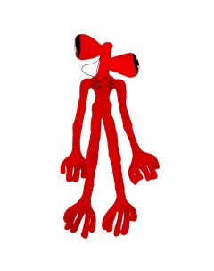 Мягкая игрушка Сиреноголовый на шарнирах сгибаются руки и ноги красный 55см Pixelcrew