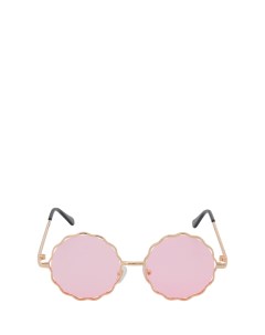 Солнцезащитные очки B9653 золотистый розовый Daniele patrici