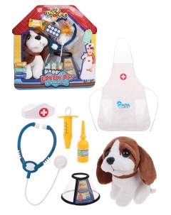 Ветеринар игровой набор с собачкой 653185 Наша игрушка