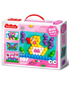 Набор ДТ Мозаика для самых маленьких Утенок BABY TOYS 03578 Десятое королевство