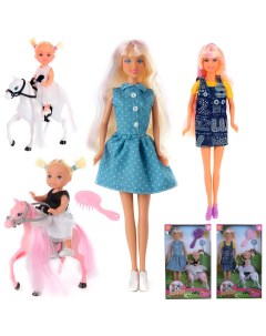 Кукла Прогулка на пони с аксессуарами цвет микс Defa lucy