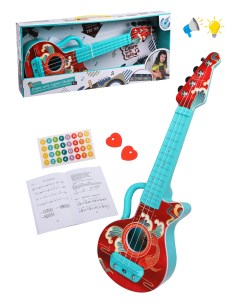 Игрушка музыкальная детская гитара свет звук 652944 Наша игрушка