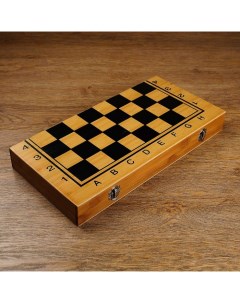 Набор игр 3 в 1 Король нарды шахматы шашки 39х39 см 2566621 Кнр