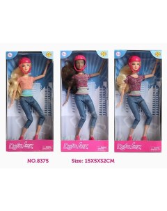 Кукла Спортсменка с аксессуарами цвета в ассортименте рост 29 см Defa lucy