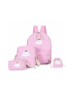 Школьный рюкзак 325 25 розовый Lunoo