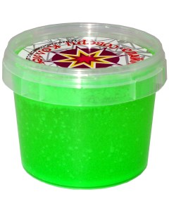 Слайм Стекло Party Slime 00 00001264 зеленый неон 100 грамм Новая химия