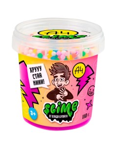 Лизун Slime Crunch slime фиолетовый 110 г Влад А4 SLM058 Slime ninja