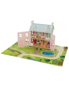 Кукольный домик Большое поместье Мэйберри с комнатами Le toy van