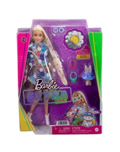 Кукла Mattel Экстра в цветочном платье HDJ45 Barbie