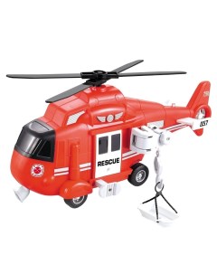 Игрушка Спасательный вертолет City Servicee 1 16 свет звук Panawealth