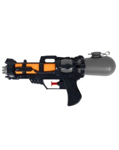 Водный пистолет игрушечный с помпой Наше Лето РАС 180 мл 26х12 5х5 см черный Bondibon