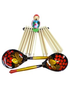 Набор музыкальных инструментов детских Д 675 с ложками Rntoys
