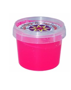 Слайм Стекло Party Slime розовый неон 100 грамм Новая химия