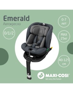 Автокресло Emerald 0 25 кг Authentic Graphite графитовый Maxi-cosi