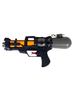 Водный пистолет игрушечный с помпой Наше Лето РАС 180 мл черный Bondibon