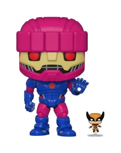 Фигурка POP Bobble Marvel X Men Sentinel with Wolverine 10 66636 Funko