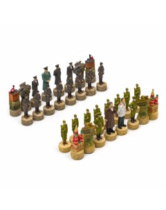 Фигуры шахматные Победные h короля 8 см h пешки 6 3 см 5066621 Кнр