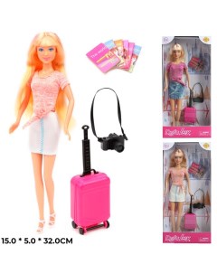 Кукла Путешественница с аксессуарами цвет микс Defa lucy