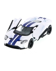 Игрушечная машина Ford GT 2017 КТ5391 4 1 38 белая Kinsmart