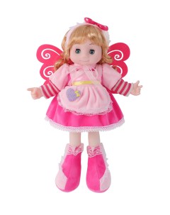 Мягкая кукла B10283 серия Феечка розовая 35 см Kari kids