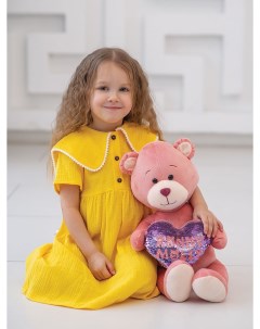 Мягкая игрушка RM M015 35S розовый Maxitoys
