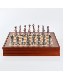 Шахматы сувенирные Рыцарские доска 36х36х6 см h 8 5 см h 5 7 см 5467850 Кнр