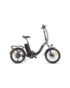 Электровелосипед Flex 2022 черно серый Volteco