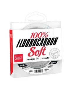 Леска монофильная FLUOROCARBON Soft 100 018 Lucky john