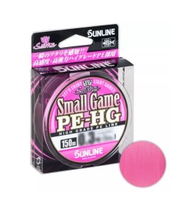 Шнур Small Game PE HG 0 3 Pink Sunline