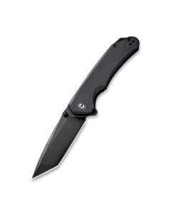 Складной туристический нож Brazen D2 Steel Black stonewashed Handle G10 Black Civivi