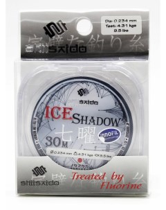 Леска Ice Shadow 30 м 0 091 мм 0 71 кг Shii saido