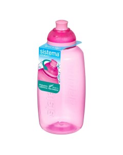Бутылка для воды Hydrate розовый 380 мл Sistema
