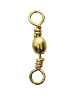 Вертлюг LUCKY JOHN BARREL BRASS 022 10шт в уп Salmo