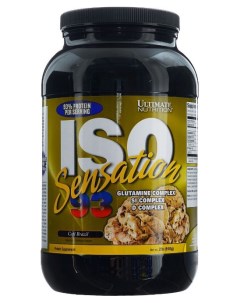 Протеин Iso Sensation 93 910 г cafe brazil Ultimate nutrition