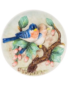 Тарелка декоративная Птицы на ветке 20 5х5 5см керамика 59 712_ Lefard