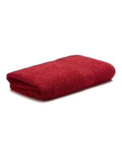 Махровое полотенце 100х180 для бани ванной бассейна хлопок 100 Цвет Бордовый Бтк