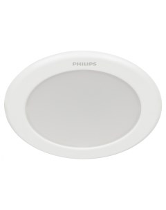 Светильник светодиодный встраиваемый DN027B LED6 6Вт 4000К 220 240В D90 Б0060530 Philips