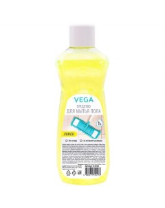 Средство для мытья полов Лимон 1000 мл х 6 шт Vega