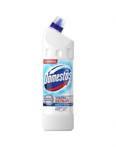 Средство для туалета Ультра белый 1000мл х 3 шт Domestos