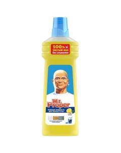 Средство для мытья полов Лимон 750 мл х 3 шт Mr.proper