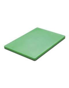 Доска разделочная прямоугольная 50х35 h 1 5см пластик цвет зеленый Gerus
