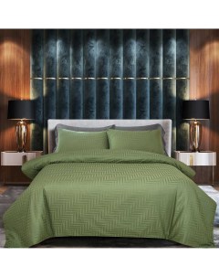 Комплект постельного белья 1 5 спальный geometric green Pappel