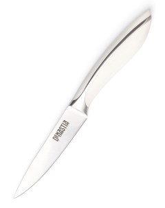 Нож для чистки овощей клинок 98мм белая ручка KN00007 Denastia