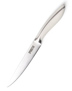 Нож универсальный клинок 130мм белая ручка KN00006 Denastia
