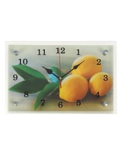 Часы настенные серия Кухня Лимонный аромат 20х30 см Сюжет