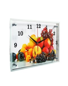 Часы настенные серия Кухня Фрукты 25х35 см Сюжет